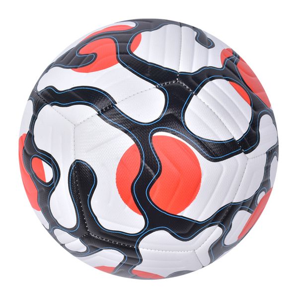 Bola de fútbol Pu Material 5 Tamaño 4 Ballas Hine-Ed Objetor de entrenamiento de fútbol al aire libre Liga de la liga Futbol 230703