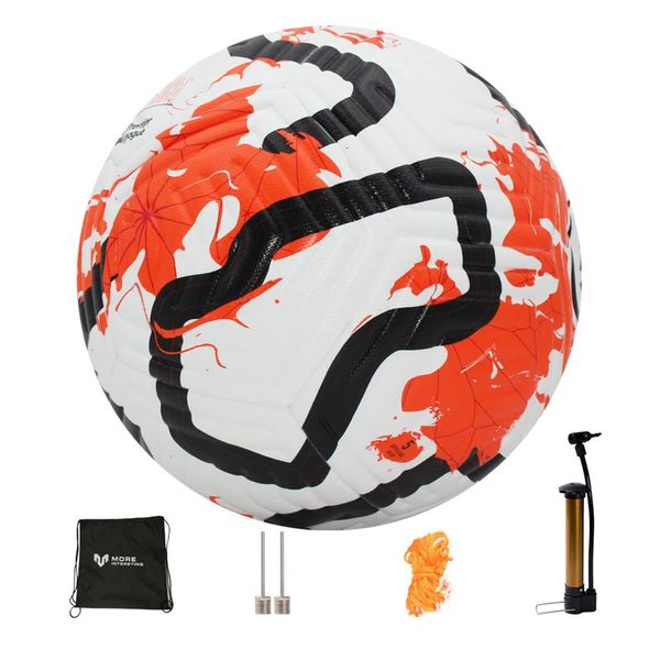 Ballons de football taille officielle 5 4 haute qualité PU formation de football en plein air match enfant adulte futbol topu avec pompe gratuite 240131