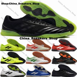 Tacos de fútbol Tamaño 12 Césped interior Botas de fútbol para hombre Zapatos de fútbol Copa 20 IC IN Zapatillas de deporte Us 12 Copa 20 TF Us12 Eur 46 botas de futbol Rojo Zapatillas de alta calidad Negro