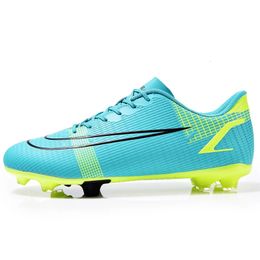 Soccer Dress Men TF FG Shoes Professional Match Cleats Football Boots Teenagers Sole Anti slip Sport Sneakers Futsal Foo a d