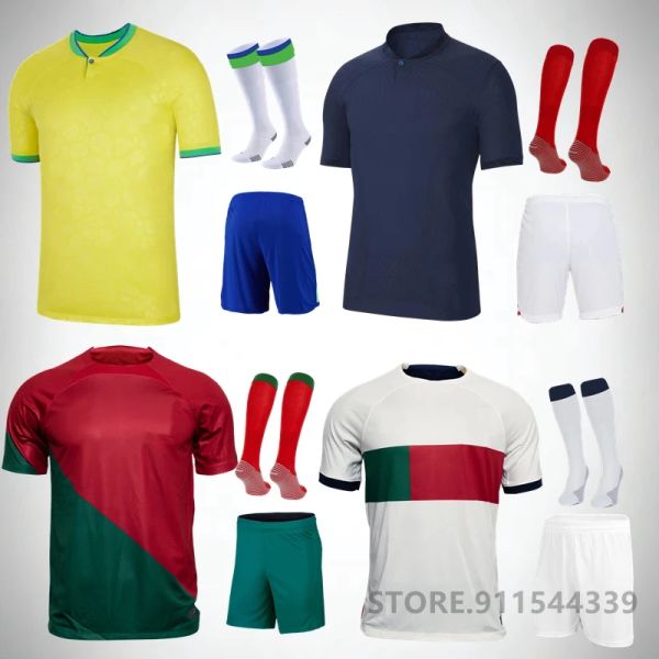 Camisa del equipo de fútbol de fútbol 2022 2023 Kits para adultos y niños Camiseta Futbol Maillot Foot Camisa de Time Futebol Soccer Jerseys
