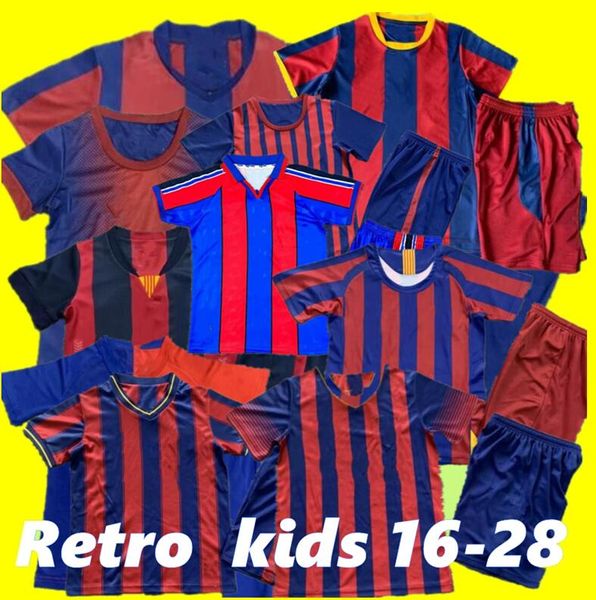 05 06 07 08 09 10 Retro Messis Xavi A.Iniesta Soccer Jerseys Vintage Shirt 96 97 11 12 14 15 Ronaldinho Madrids Bale Rivaldo Henry Ronaldo Football Kit Kit Kit