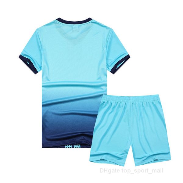 Camiseta de fútbol Kits de fútbol Color Azul Blanco Negro Rojo 258562434