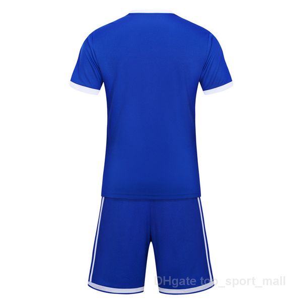 Maillot de Football Kits de Football Couleur Bleu Blanc Noir Rouge 258562247