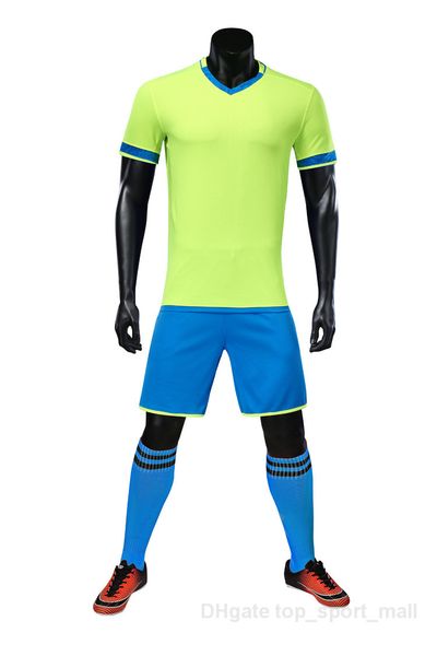 Maillot de Football Kits de Football Couleur Bleu Blanc Noir Rouge 258562383