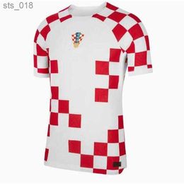 Jerseys de football 2022 2023 Croacia Modric Équipe nationale Mandzukic Perisic Kalinic 22 23 Chemise de football Kovacic Rakitic Kramaric Uniformes H240308