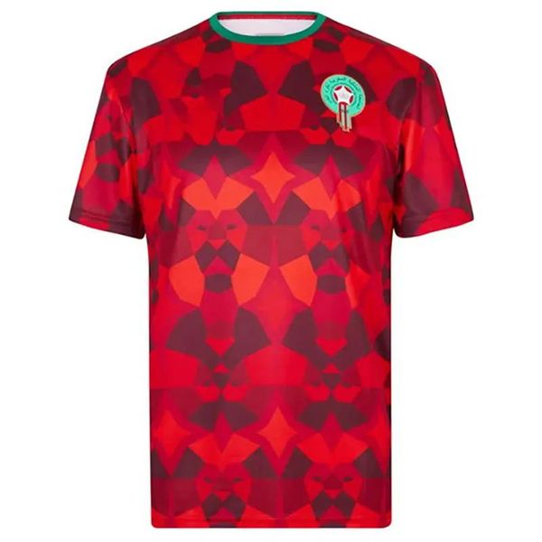 Jerseys de fútbol 202324 Jerseys de fútbol Marruecos Maillot de Foot 222324 Ziyech Boutaib Camiseta de Futbol Boussoufa El Ahmadi Harit National Team Kit Kit Fútbol