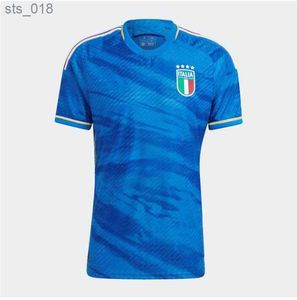 Maillots de football 2024 Italie Années Anniversaire Maillots de football Version du joueur Maglie da Calcio Italia Chemises de football Hommes Ensemble Kit Enfants UniformeH2434