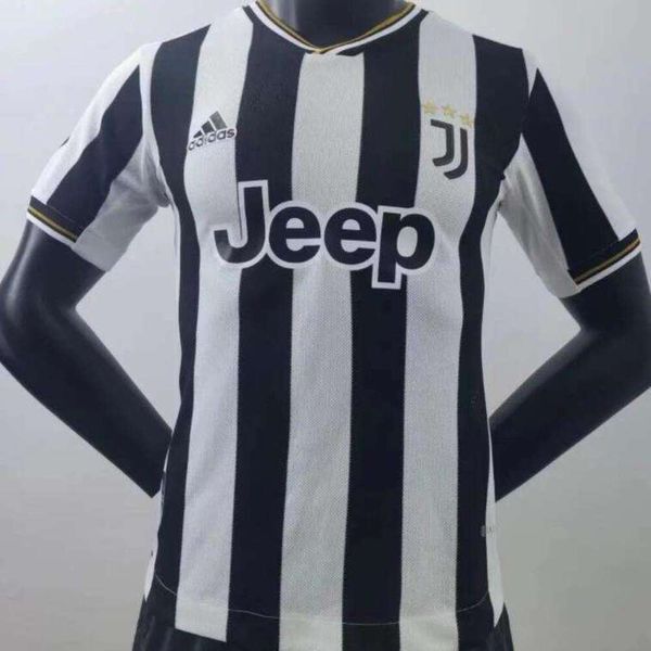 Jerseys de football 21-22 Saison de la saison Jouve's Edition Jersey Juventus Football Shirt Home / Away Special Edition Single Top