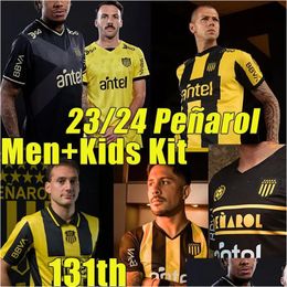 Maillots de football 22/23/24 Uruguay Penarol 131 Anos Home Away Édition commémorative 2023 2024 Club Atletico C.Rodriguez Gargano Hommes Enfants Ottxz