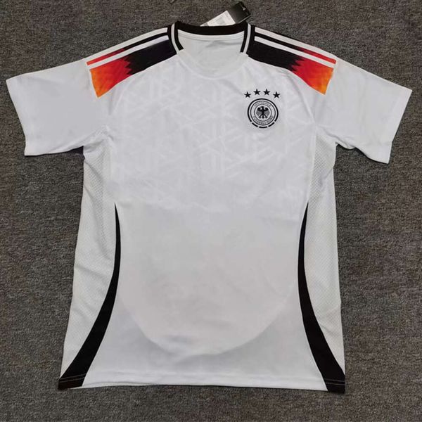 Jerseys de football 24-25 Jersey de football allemand et taille de la coupe du fan, Mushara 19, version saine de fans