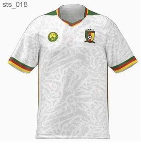 Jerseys de football Coupe d'Afrique Cameroun National Retro Vest Équipe de football Ekambi Bassogog 2024 Aboubakar Fans Player Version Football ShirtsH240307