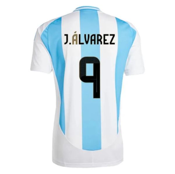 Jerseys de fútbol Argentina 3 Star Messis 24 25 Fans Versión de jugador Allister Dybala Di Maria Martinez de Paul Maradona Niños Kit Mujeres Mujeres