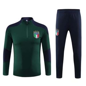 Voetbaljerseys herfst/winter lange mouwen voetbaltrainingspak Set Italiaans volwassen spelen L-4XL