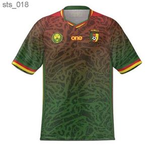 Maillots de football Maillots de football Cameroun 2024 Coupe d'Afrique Maillots de football camerounais Maillot camerounais ONANA WOOH hommes jersey shirtH240307