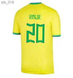 Voetbalshirts Camisa Brasil 2022 2023 Neymar 22 23 Braziliaanse kinderkit Richarlison Vini Jr. Antony Raphinha L.paqueta G.jesus CasemiroH240308