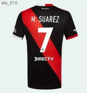 Camisetas de fútbol CARRASCAL River Plate TERCER NEGRO PEREZ LA CRUZ 2024 Camiseta de aniversario de fútbol local J.ALVAREZ M.SUAREZH240307
