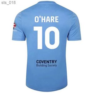 Jerseys de football Coventry Hare Sheaf Gyokeres Godden Hamer 2023 2024 Accueil Bleu Hommes Enfants Kit Chemises de Football Tops Camiseta Futbol TopH2434