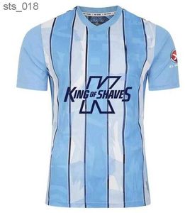 Jerseys de football Coventry Hare Sheaf Gyokeres Godden Hamer 2024 Accueil Bleu Hommes Enfants Kit Football Shirts Tops FutbolH240307
