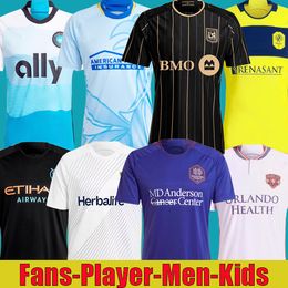 FC 2024 ORLANDO CITY SC New York Nashville LAFC Soccer Jerseys Houstons Union United La Galaxy Football Shirt MLS Atlanta