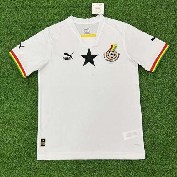 Soccer Jerseys Home 2022 Ghana Jersey Thaïlande Numéro personnalisé Équipe impopulaire Qatar Coupe du monde National