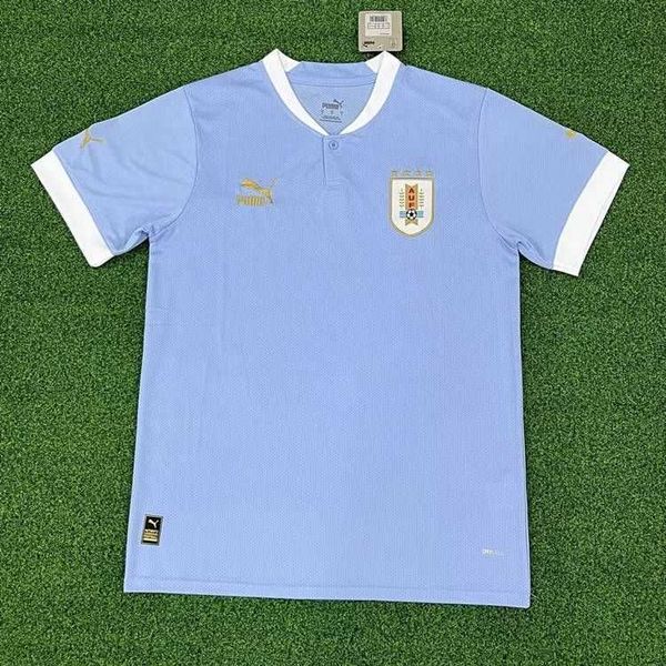 Soccer Jerseys Home 2022 Uruguay Away Jersey Version thaïlandaise Adult Cost personnalisé n ° 9 Shirt Coupe du Monde Suarez