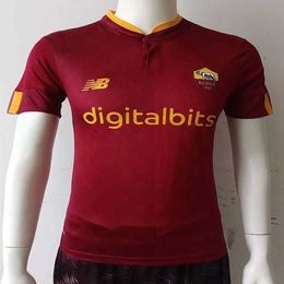 Soccer Jerseys Home 22-23 Rome Jersey Player Version Thai Slim Fit personnalisé n ° 9 Abraham Football Shirt New