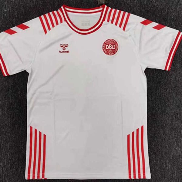 Jerseys de football Vêtements à domicile Danish National Team Jersey Short en édition limitée en édition limitée pas Winder Dolberg