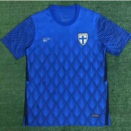 Maillots de football Vêtements à domicile Coupe du monde Finlande Équipe nationale et éloignement de jersey à manches courtes Puji Kelmantai Football