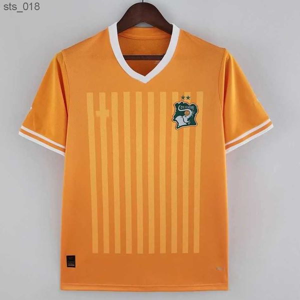 Jerseys de football Côte d'Ivoire Équipe nationale de football KESSIE ZAHA Côte d'Ivoire Chemises de football CORNET DROGBA Hommes Uniformes Kits Enfants Chaussettes Ensembles complets H240307