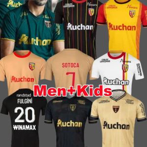 maillot RC Lens 23 24 camisetas de fútbol local amarillo Saint-Barbe especial OPENDA GANAGO SOTOCA camiseta de fútbol 2023 niños NOTRE SANG ESTOR PEREIRA DA COSTA FRANKOWSKI