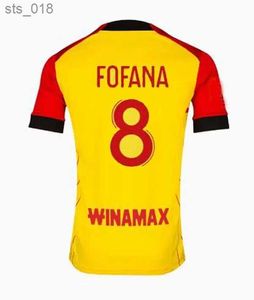 Soccer Jerseys Maillot RC Lens Kid Kit Champions League Football Shirts Foot Home Away Third 3rd 2023 2024 Fan Player Version Da Costah2435