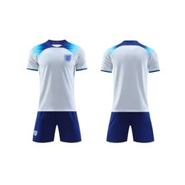 Jerseys de fútbol Síbles para hombres 22-23 World B Inglaterra Home National Team Football Jersey Conjunto de ropa para niños adultos Tamaño 16-4xl