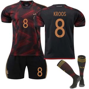 Jerseys de fútbol Socistas de canciones para hombres 2223 Alemania Avista de oro negro No. 11 Royce 8 Cross 13 Muller 19 Camisa de fútbol sano