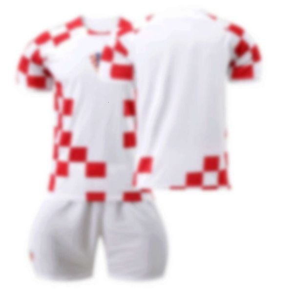 Soccer Jerseys Men's Tracksuit 2223 New Croatia Home No. 10 Modric Football Jersey Sport Set World Coupe du monde