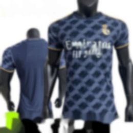 Maillots de Football pour hommes, survêtements 23/24, maillot extérieur du Real Madrid, Version joueur, Match de Football sportif, peut être imprimé avec