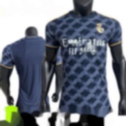 Voetbalshirts Heren Trainingspakken 23/24 Real Madrid Uitshirt Spelerversie Sport Voetbalwedstrijd Kan worden bedrukt met