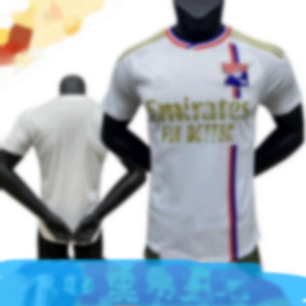 Maillots de football Survêtements pour hommes 2324 Lyon Home Jersey Fan Edition Football Thai Version Single