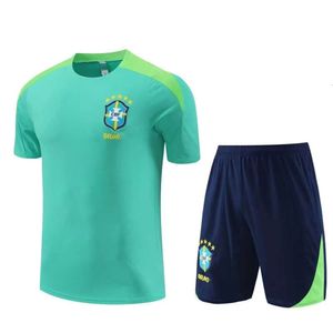 Soccer Jerseys Men's Tracksuits Uruguay, Portugal, Argentinië, Brazilië Pre Match Warm-Up Kit voor volwassen voetbaltrainingsset voor volwassenen en kinderen