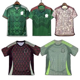 Jerseys de fútbol trajeras de rastreo para hombres 2425 Traje de entrenamiento de entrenamiento para adultos de nueva temporada mexicana de nueva temporada.