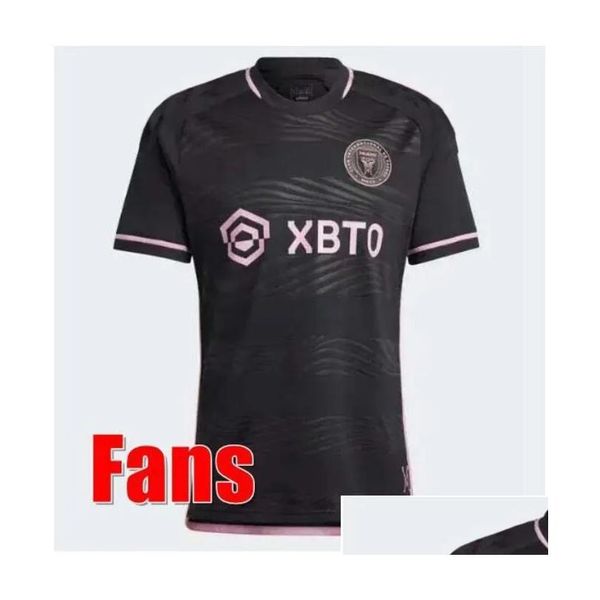 Jerseys de football Messis 2023 2024 Miami CF Inter Matuidi Higuain Jean Fray Campana Yedlin 23 24 Football Hommes et enfants Chemise Drop Deliver Ot6X7