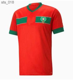 Camisetas de fútbol marroquí retro Marruecos Jersey ZIYECH EN-NESYRI OUAKILI NEQROUZ BASSIR SAISS Maroc maillot EL HADRIOUI Camiseta clásica de fútbol menH240307