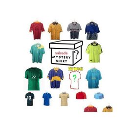 Soccer Jerseys Mystery Box Clearance Promotion 18/19/20/21/21 Saison des chemises de football de qualité thaï