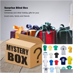 Soccer Jerseys Mystery Box Clearance Promotion 18/19/20/21/21 Saison des chemises de football de qualité thaïlandai