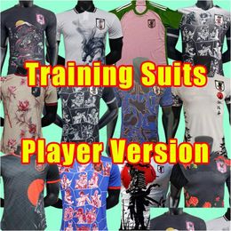 Soccer Jerseys Joueys Version 23 24 Japan Kubo 2023 2024 Minamino Shibasaki Ito Yosa Football Shirt Kamada Tsubasa HARAGUCHI Jers pour hommes DH1QG