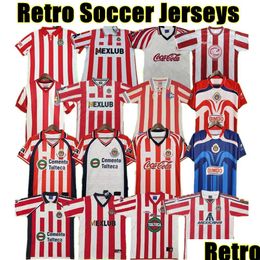 Soccer Jerseys Retro Chivas Guadalajara Regal O Peralta I Brizuela A Pido Vintage Football Shirt 60 96 97 98 99 00 02 06 07 08 A.Vega Otgiq