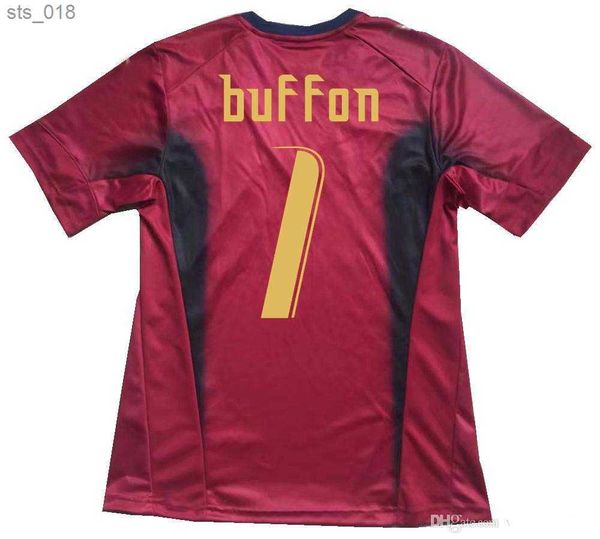 Camisetas de fútbol Retro clásico Italia camisetas de fútbol Italia MALDINI R.BAGGIO Rossitto Nesta Albertini DEL Balotelli camiseta de fútbol H240306