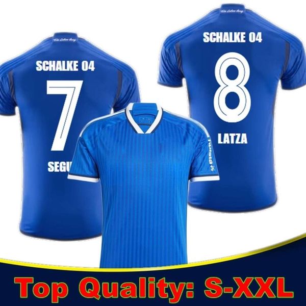 Maillots de football Schalke 04 Home Away OUWEJAN PALSSON LODE LATZA TERODDE ZALAZAR BULTER LEE FLICK PIERINGER DREXLER THIAW 2023/24 Maillot de football