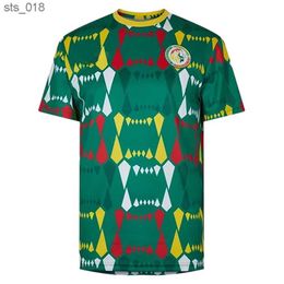 Jerseys de football Équipe nationale du Sénégal Version de joueur pour hommes KOULIBALY GUEYE KOUYATE T-shirt culturel Vert Blanc et Chemises de football à domicile H240307