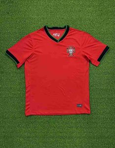 Voetbalshirts Voetbalshirts Portugees 2024 Europa Cup Voetbal Jersey Mannen Kids Voetbalshirt Kits Sok FullH240309